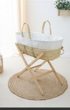 Newborn Moses Basket and Stand