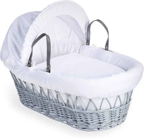 Baby moses basket - wicker, |